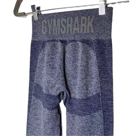 Gymshark Flex High Waisted Navy Leggings - Picture 2 of 4